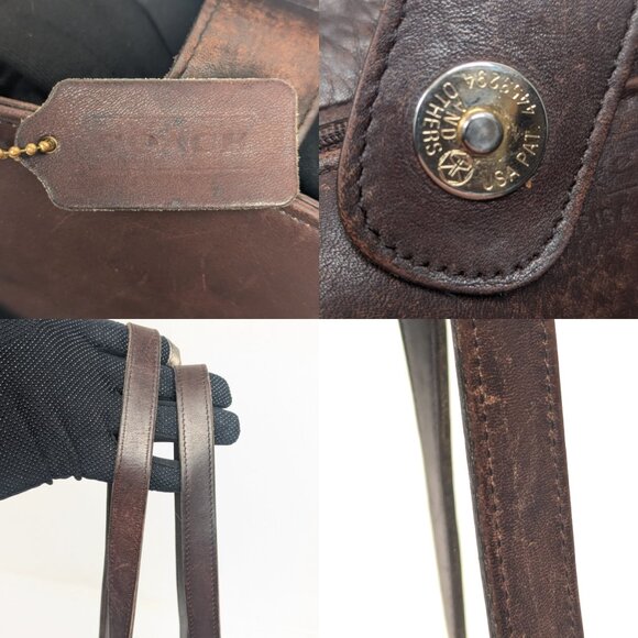 COACH Vintage Leather Costa Rica Handmade Shoulder Bag - Picture 10 of 15